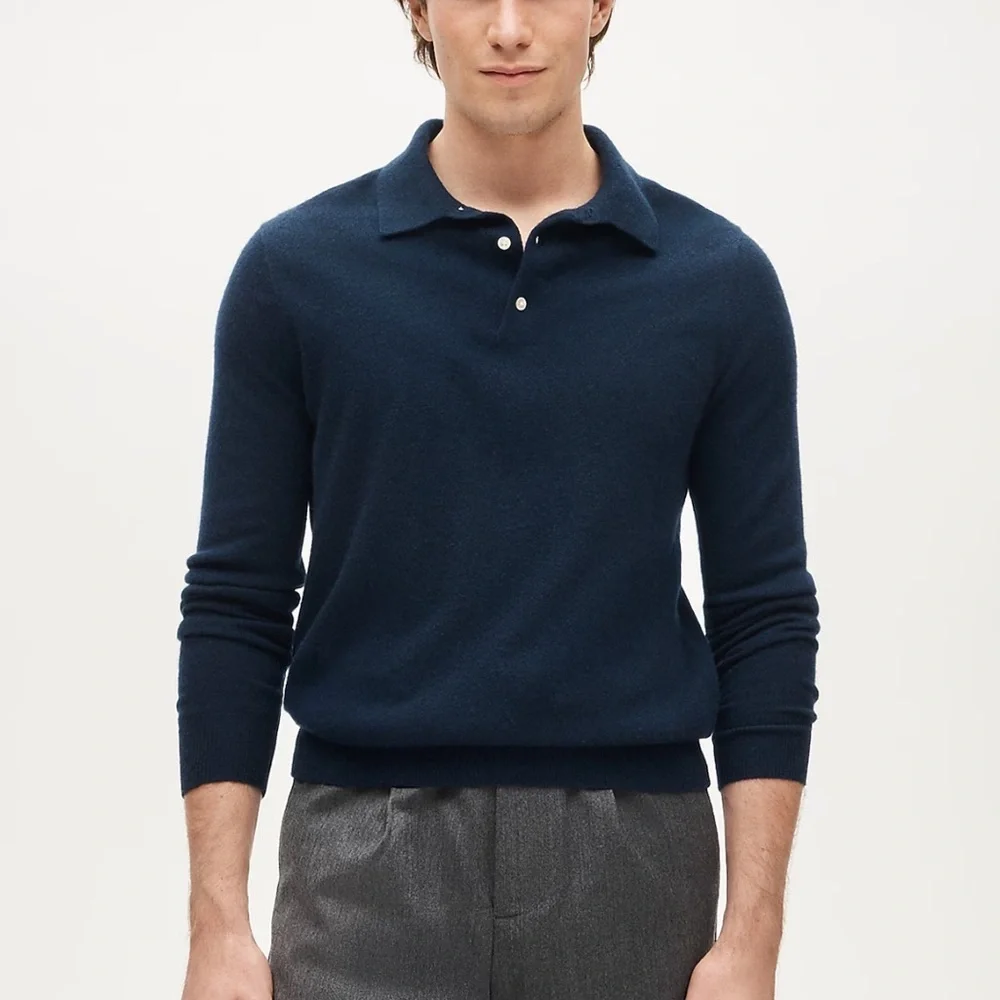 J crew Cashmere collared sweater-polo